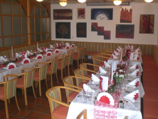 Festliche Tafel im Thomashof